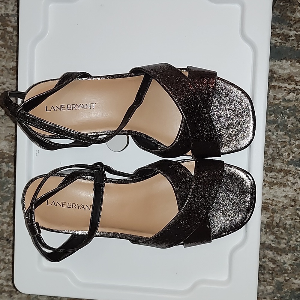 Lane Bryant chunky heels 8W